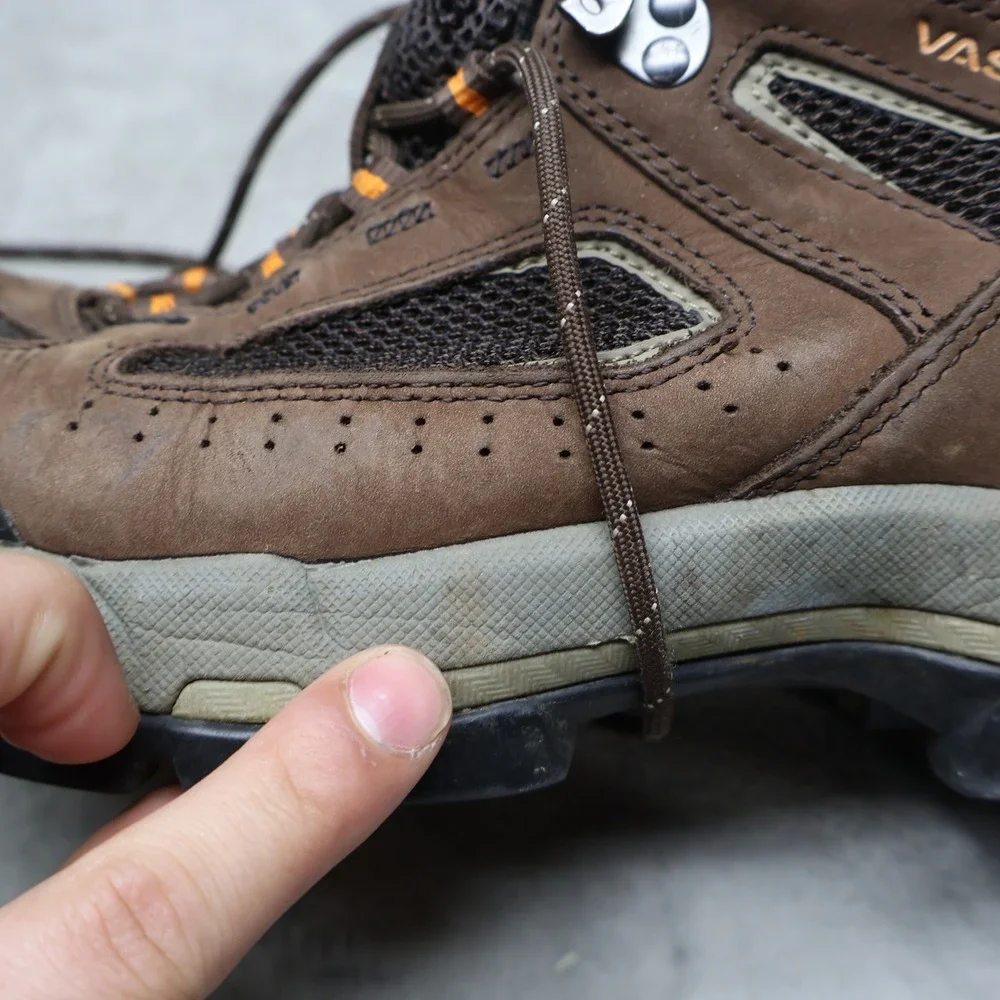 Vasque Mens 10.5M Hiking Boots Brown Breeze‎ 2.0 Mid Gore Tex Rain Trail Trek